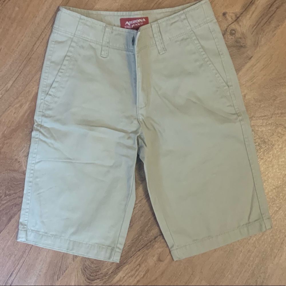 Boys khaki shorts